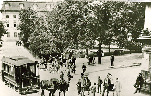 Pferdebahn Hirschgarten