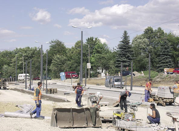 Bau Stadtbahn