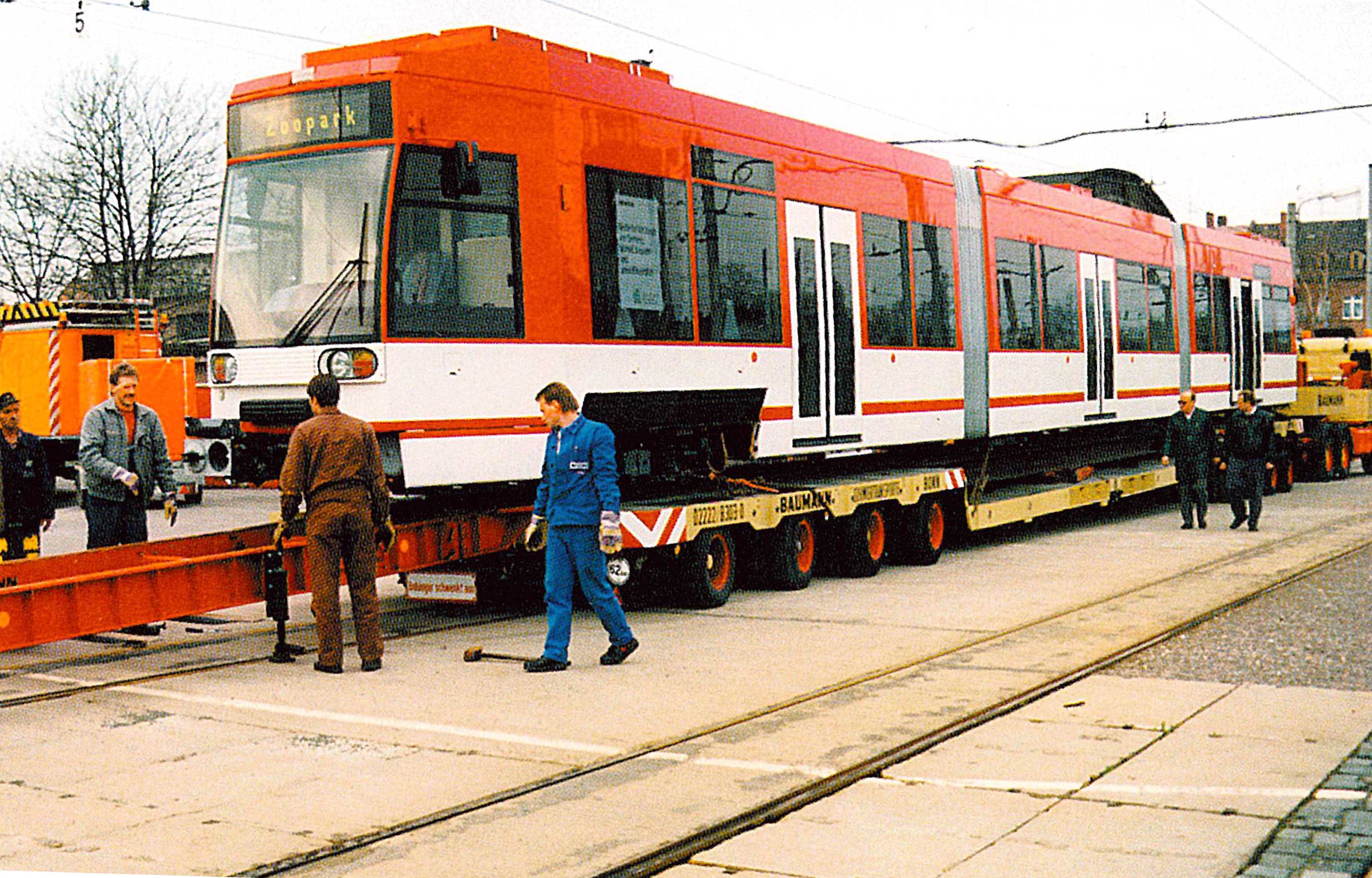 Anlieferung MGT 1994