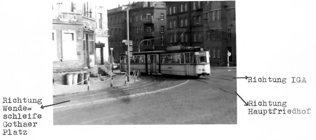 Gothaer Platz vor dem Umbau.